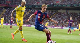 巴萨补时京多安助攻阿劳霍绝杀，皇家社会1-0不敌巴塞罗那